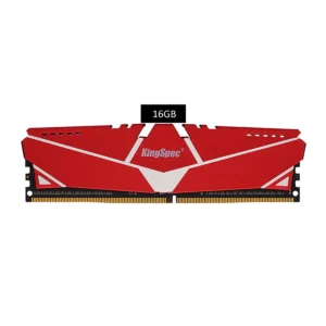 Memoria RAM DDR4 16GB 3200MHz KingSpec Para PC Gamer Rojo