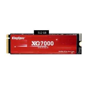 SSD KingSpec XG7000 512GB M.2 PCIe 4.0 7400/6600 MB/s Gamer